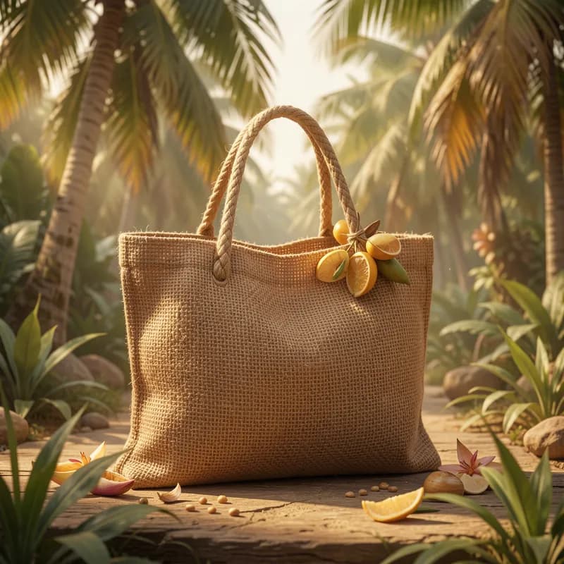 Jute Bag & Palm Wine