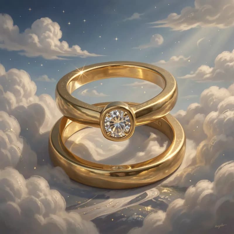 Clear Skies & Gold Rings