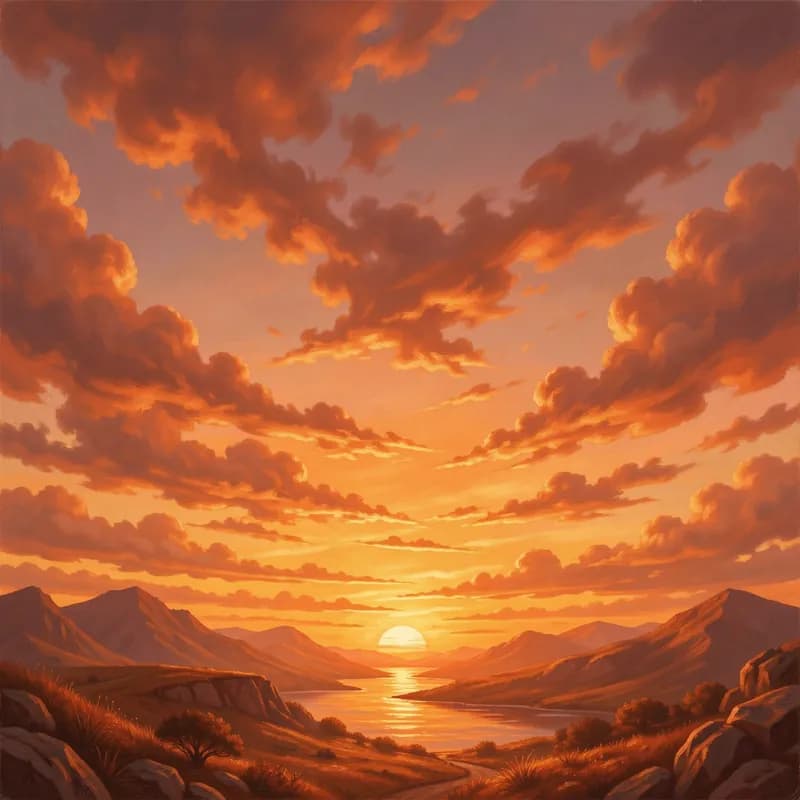 Tangerine Sky