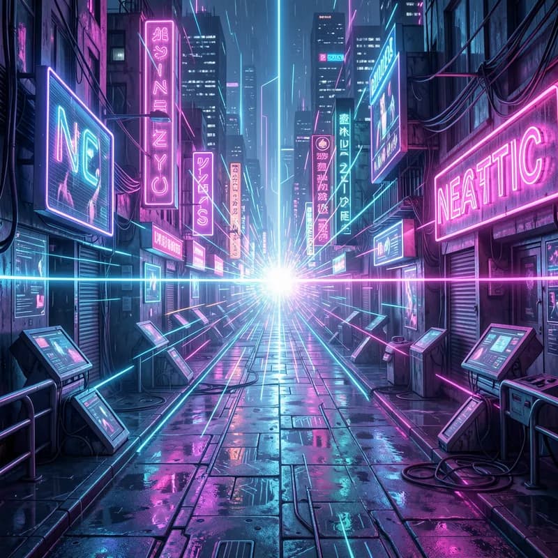 Neon Static