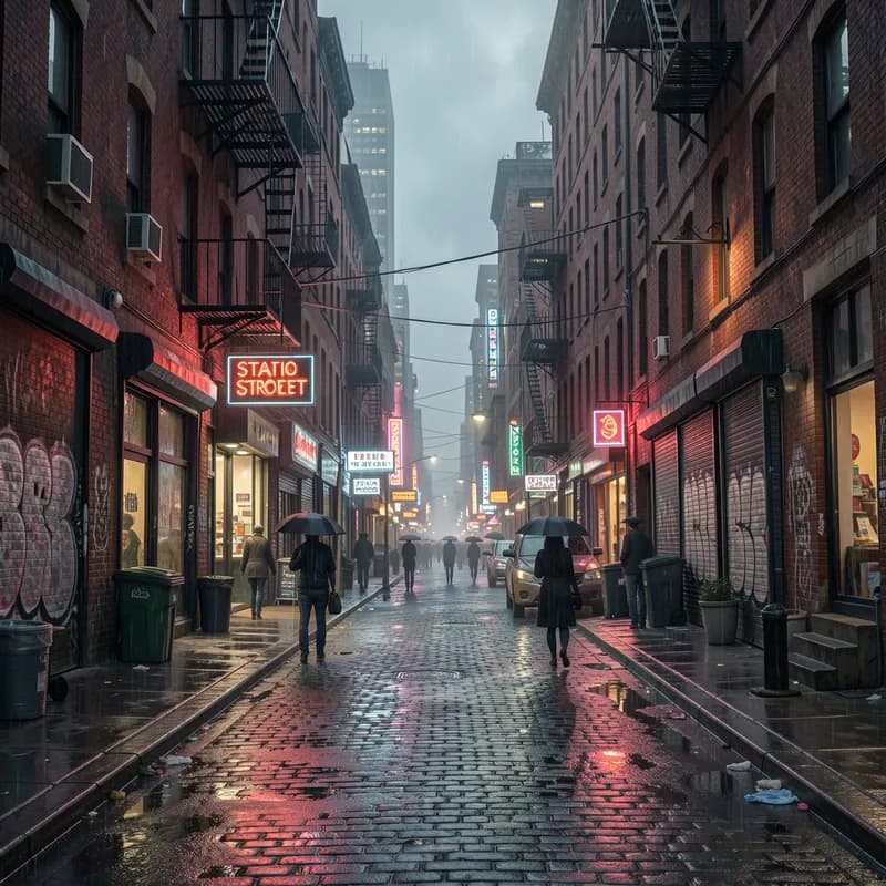 Static on Mott Street