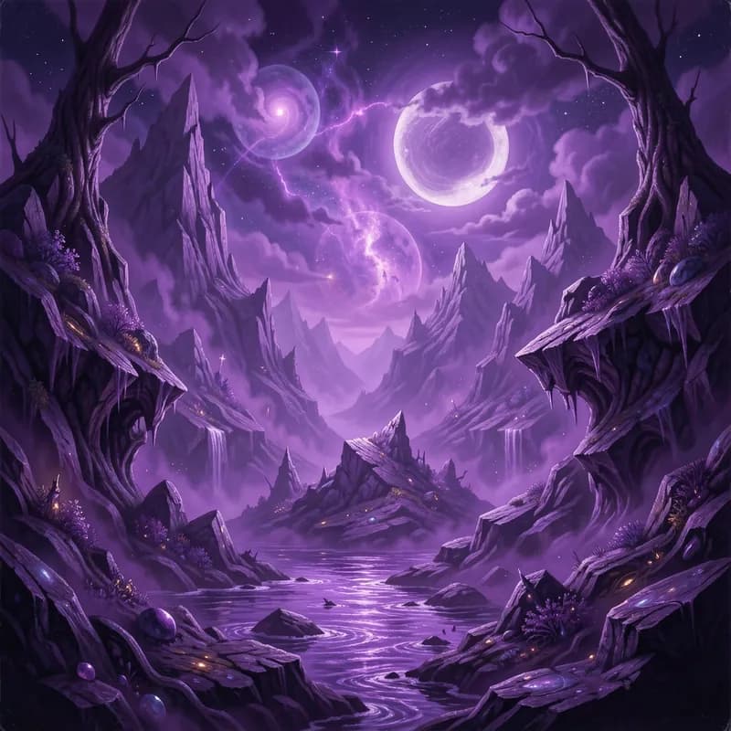 Static in the Violet