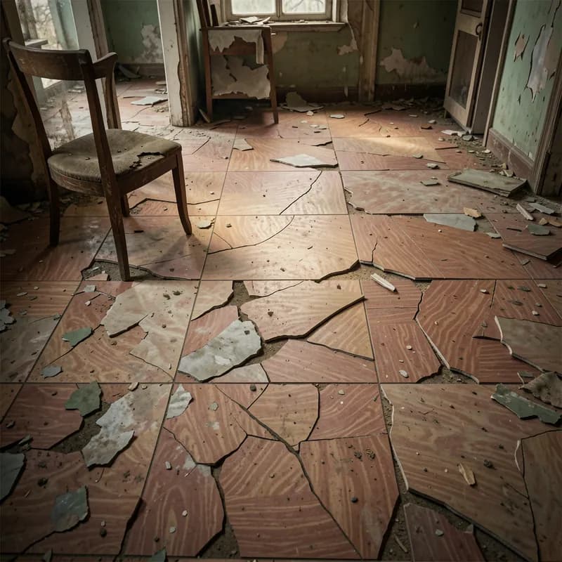Chipped Linoleum