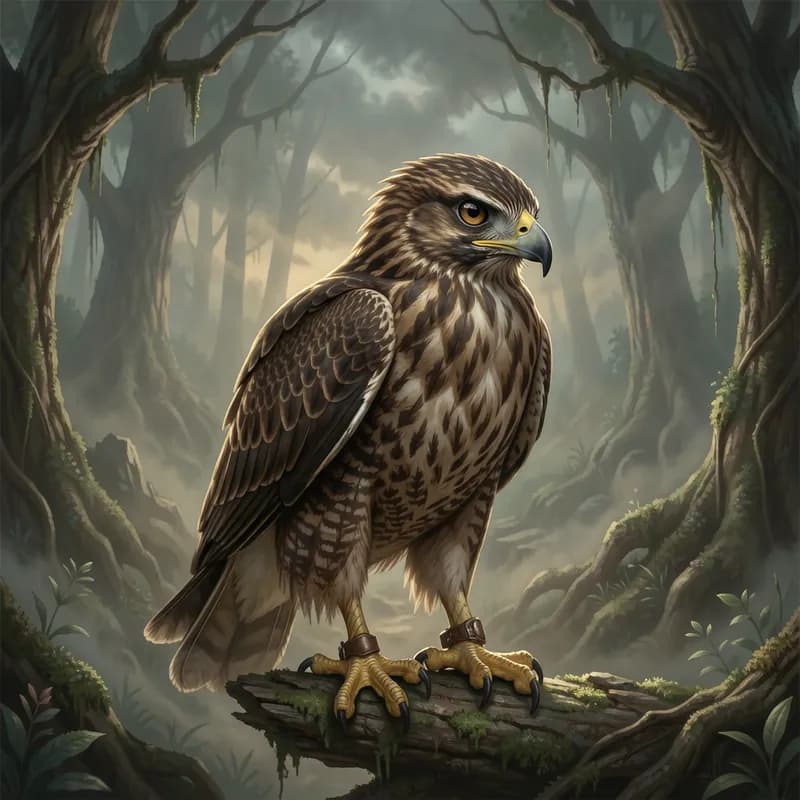 The Half-Carved Hawk