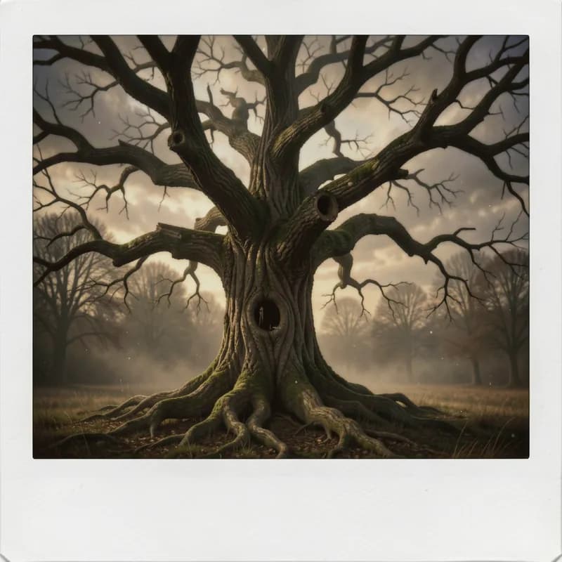 The Hollow Oak Polaroid
