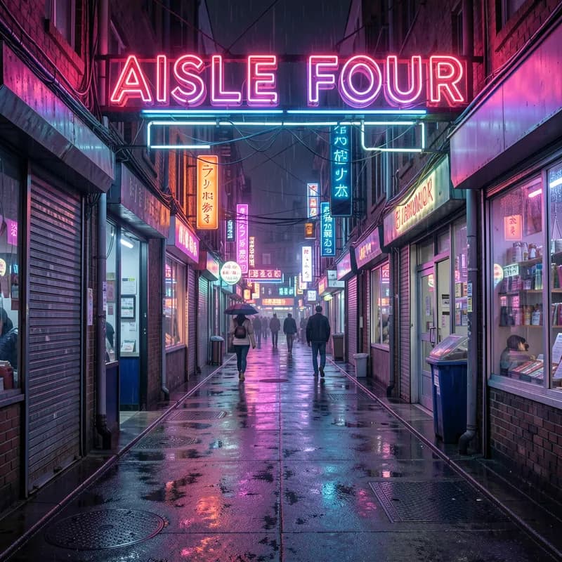 Neon Aisle Four