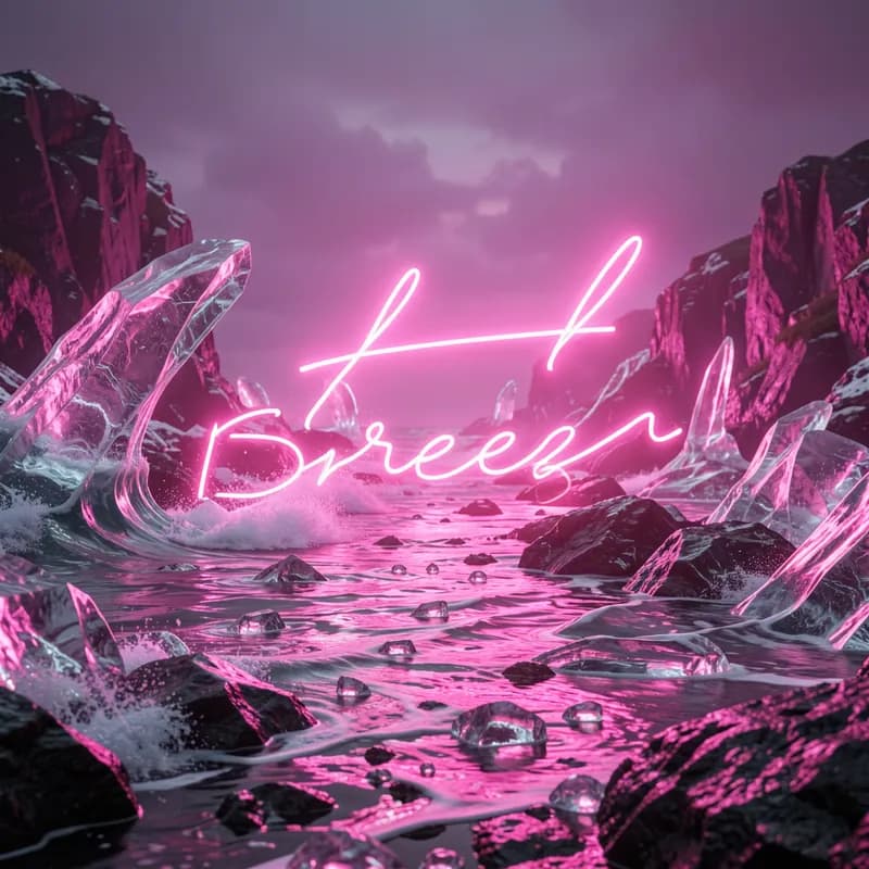 Salt Breeze & Neon Pink