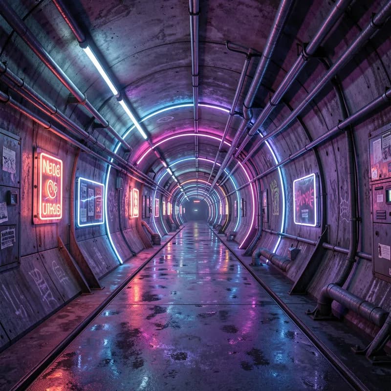 Neon Tunnels