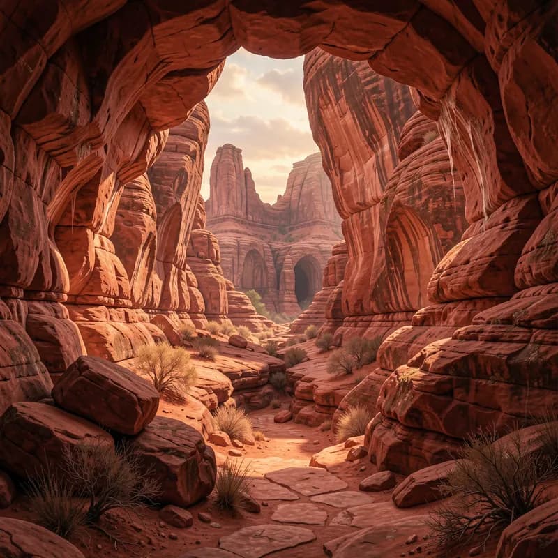 Red Rock Bed