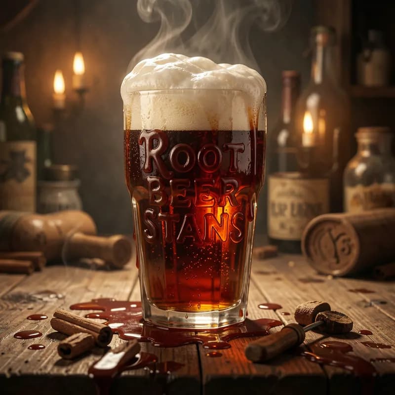 Root Beer Stains