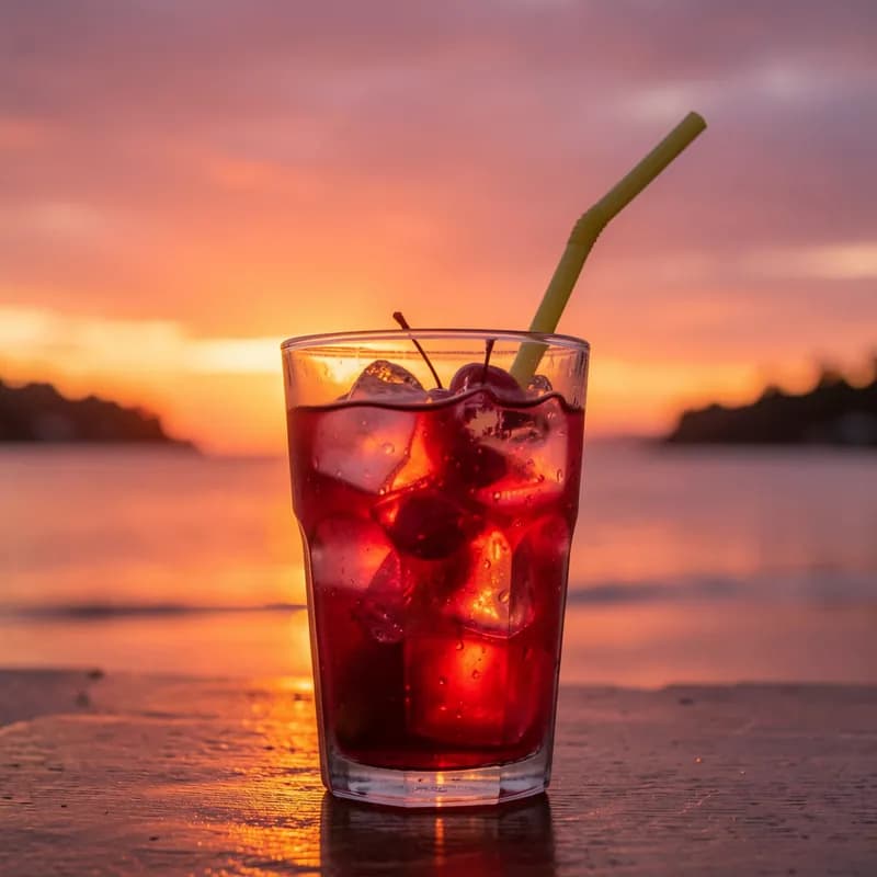 Cherry Slushie Sunset