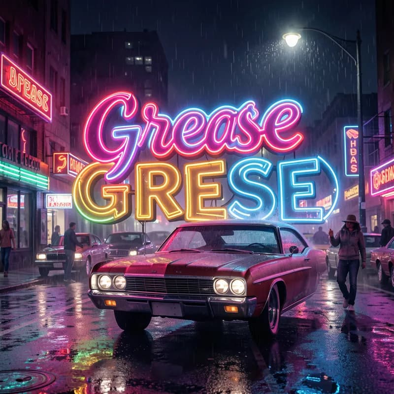 Neon and Grease