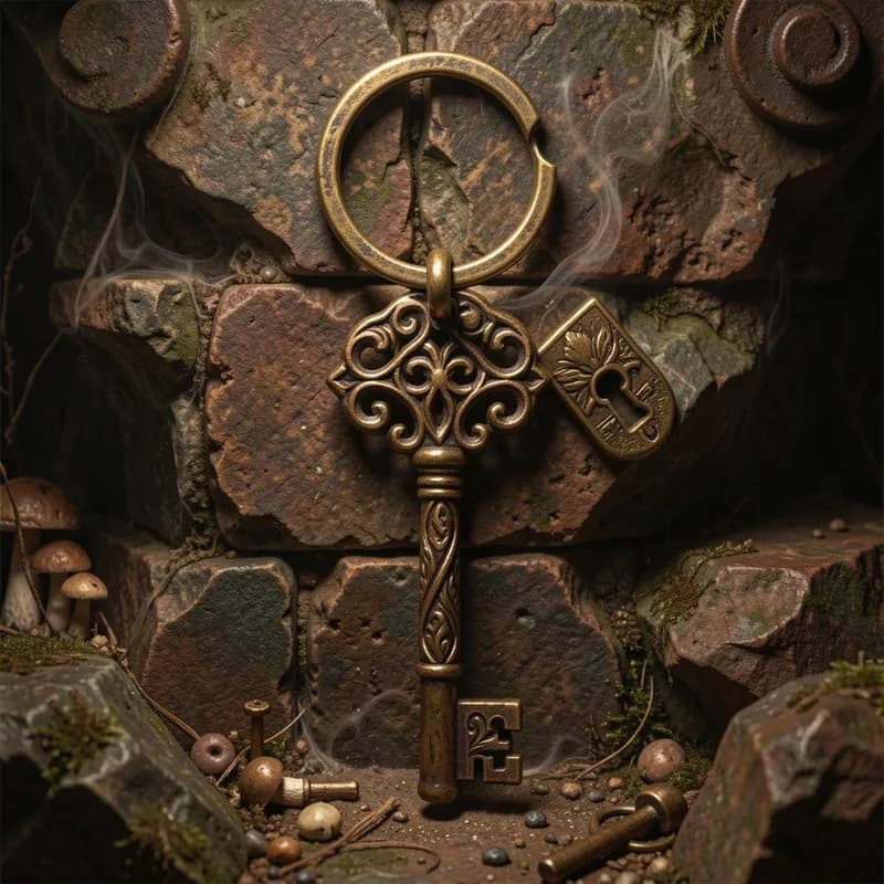 The Carved Keychain
