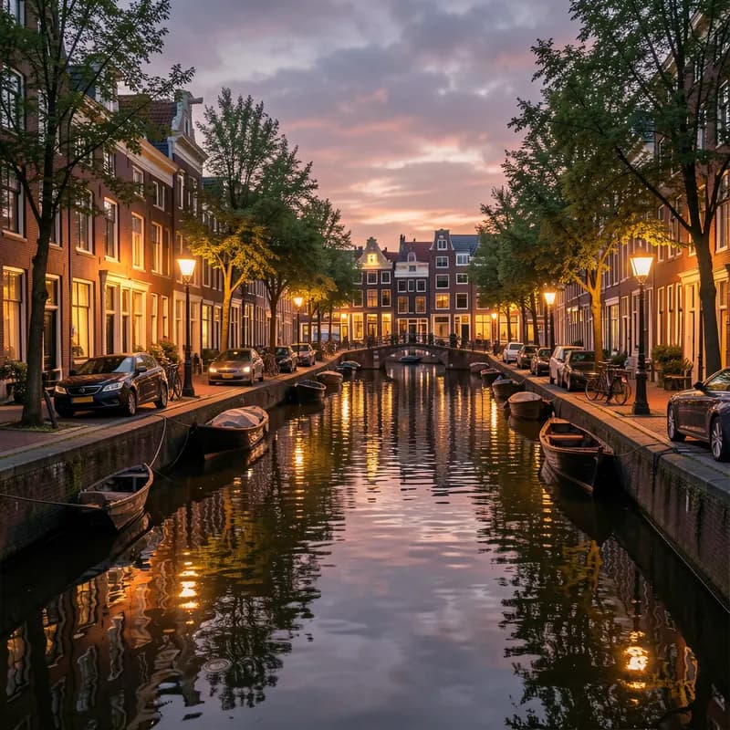 Canal Side Glow