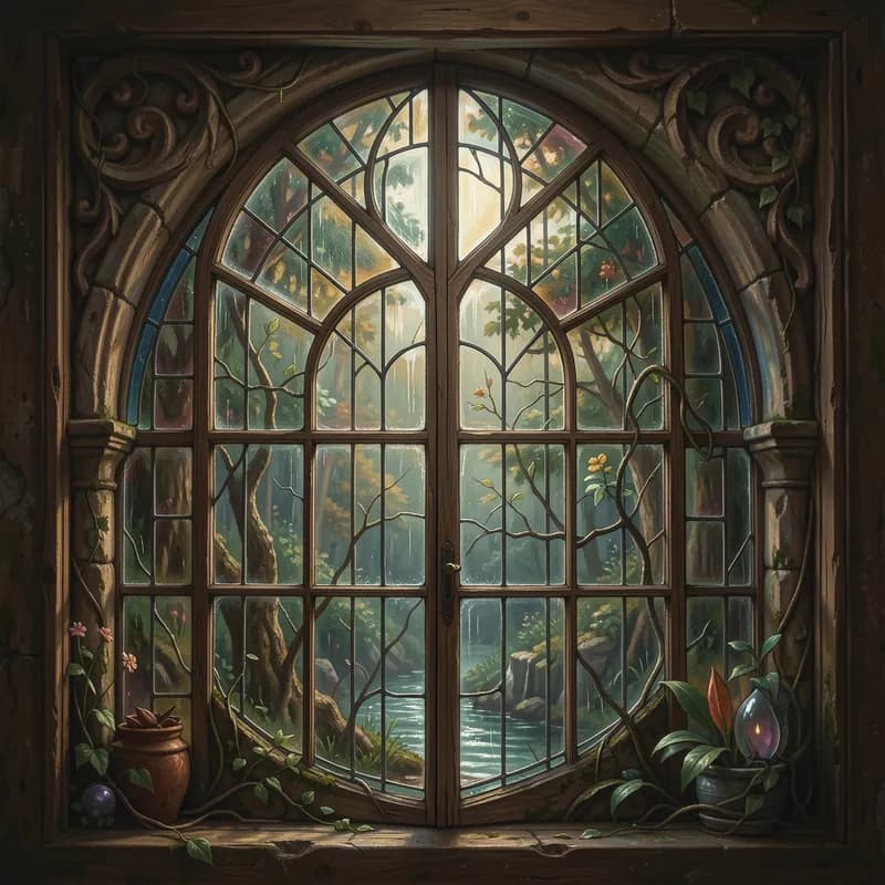 Glass Window Trace