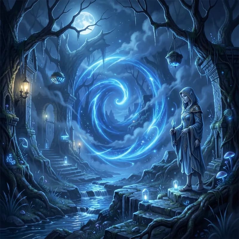 Blue Light Glow