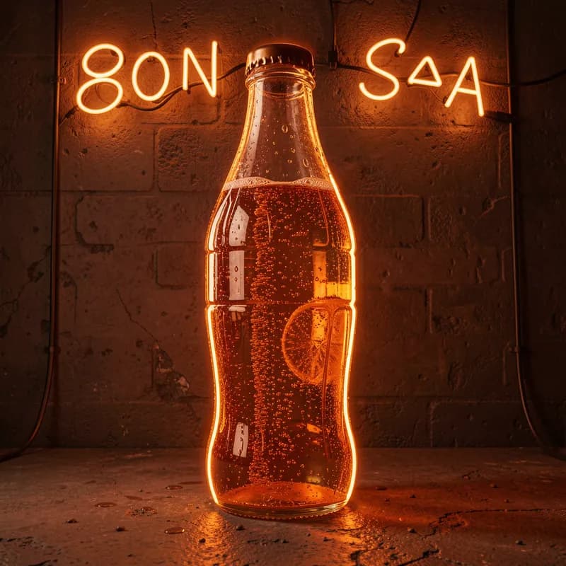 Orange Soda Neon