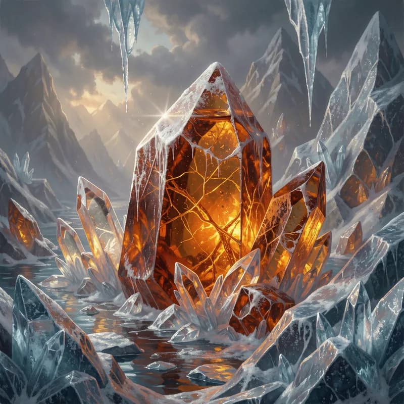 Amber and Ice