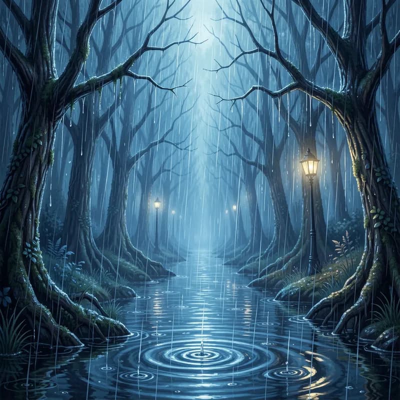 Blue in the Rain