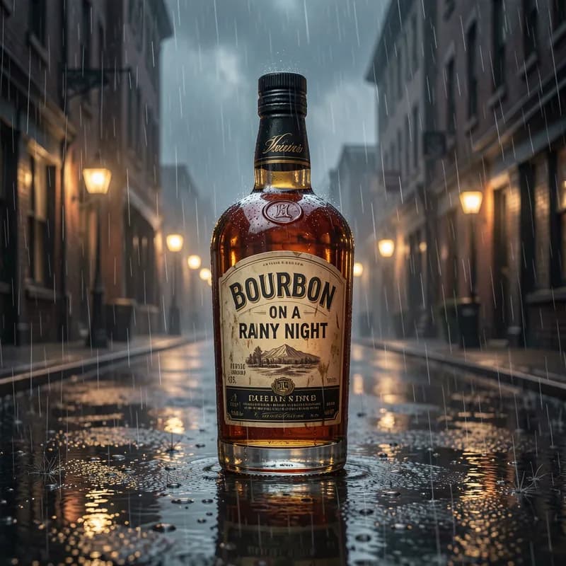 Bourbon on a Rainy Night