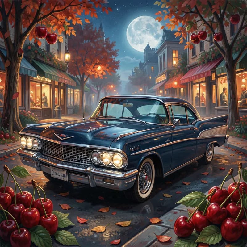 Cherry Pie & Cadillac Blue