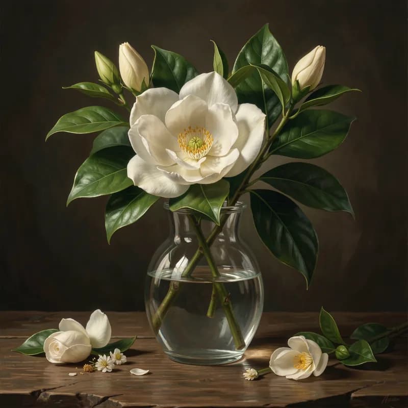 The Gardenia and the Glass