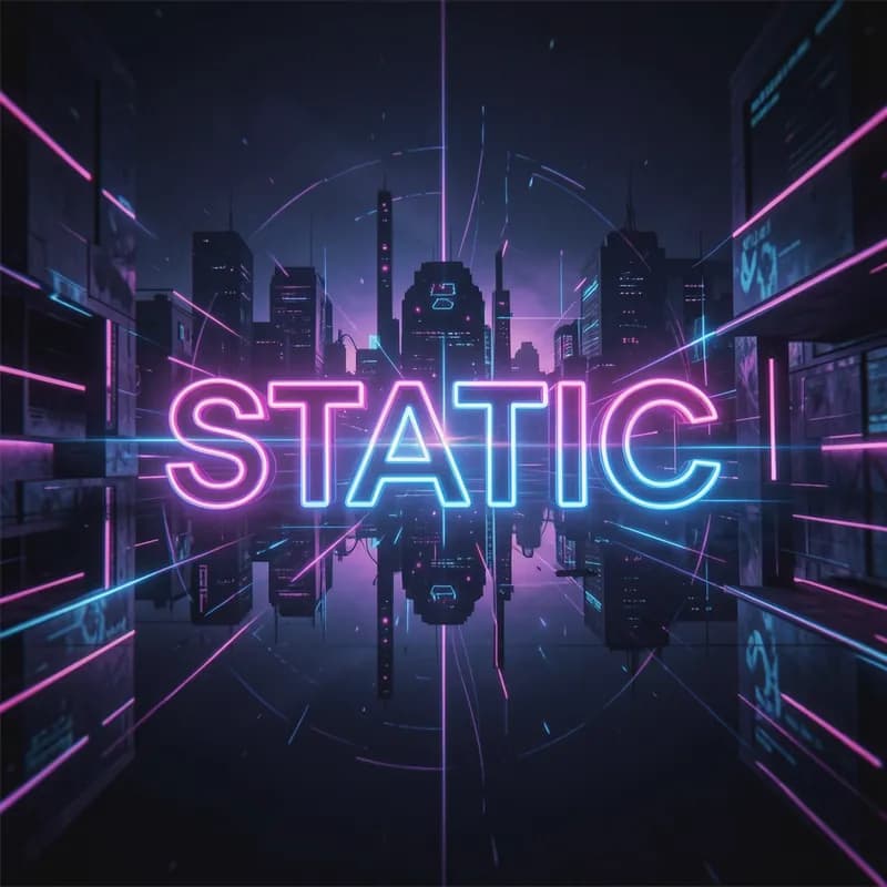 Neon Static