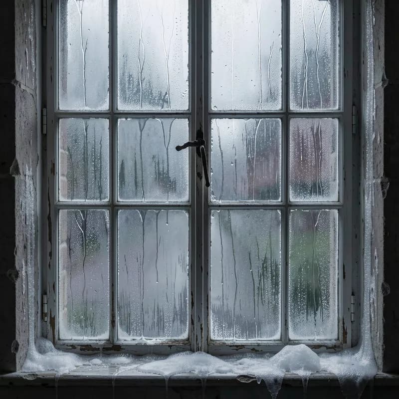 Salt-Sprayed Windows
