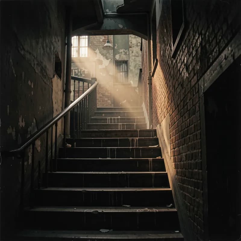 The Boy on the Stairs