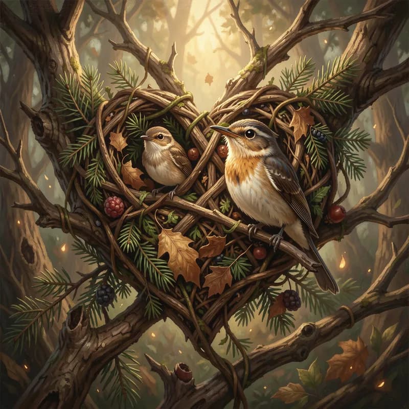 Cedar Heart and Whippoorwill