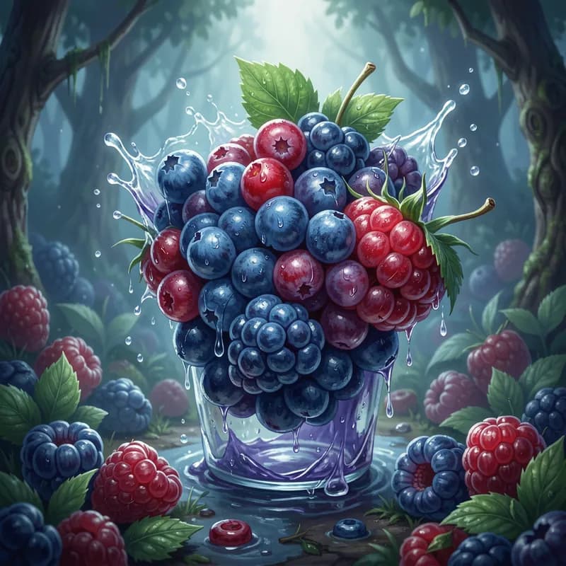 Blue Raspberry Rush