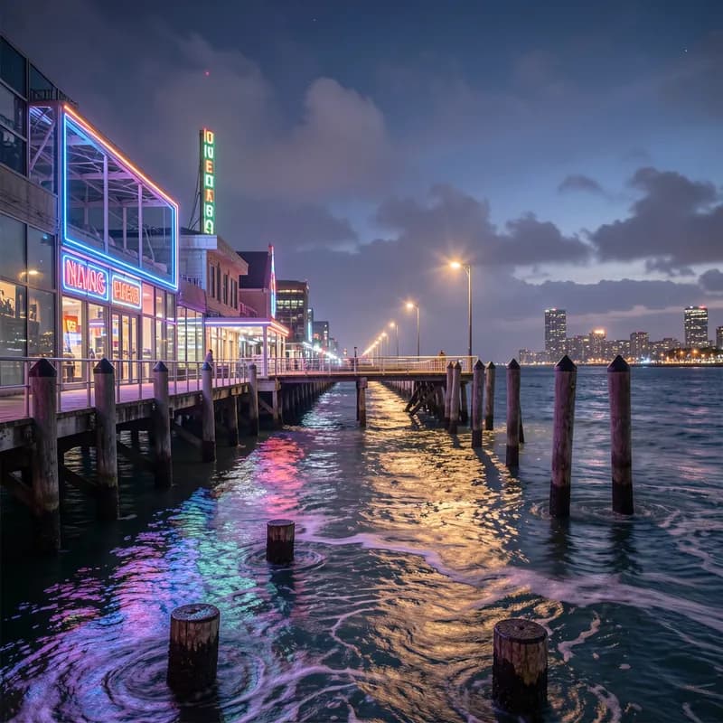 Neon Pier