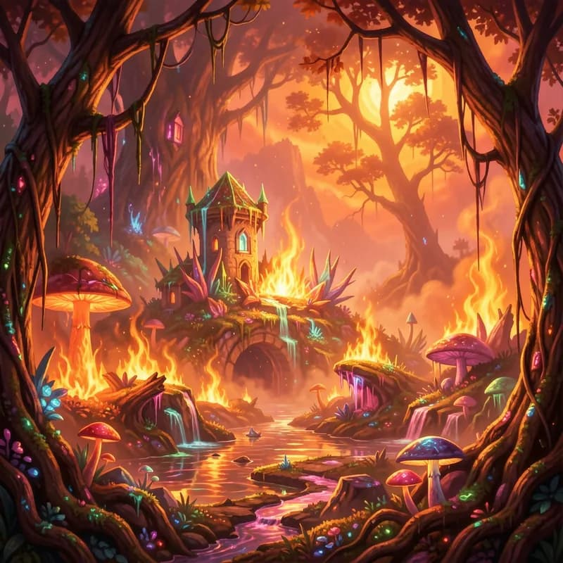 Fluorescent Warmth