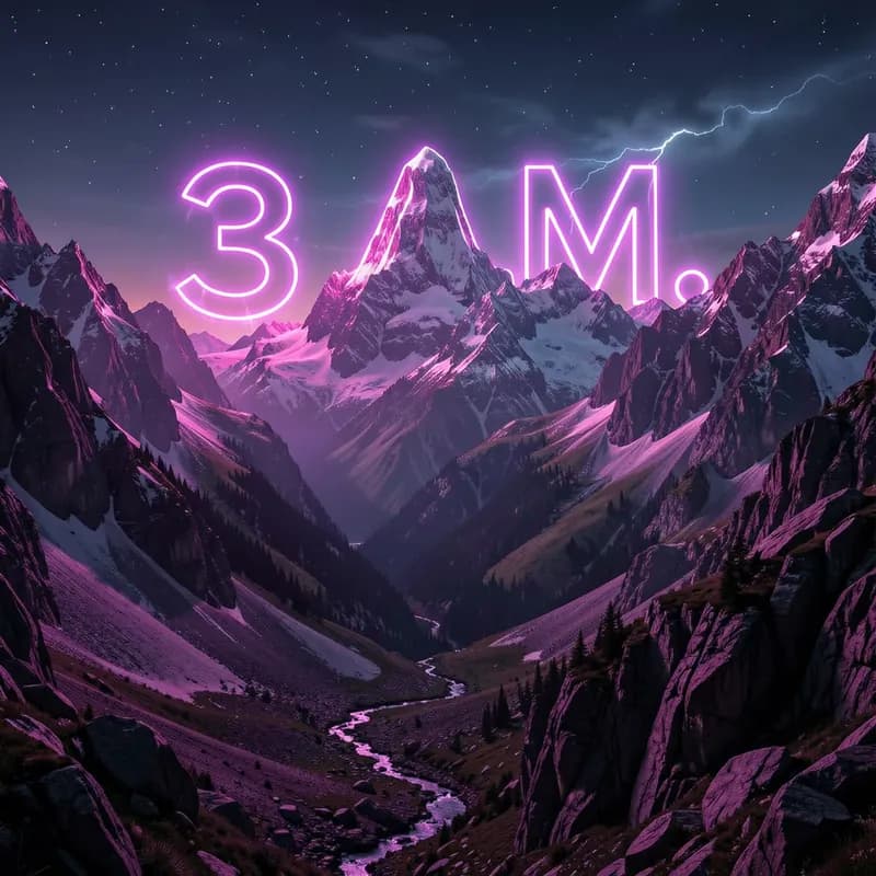 3 A.M. Neon Scream