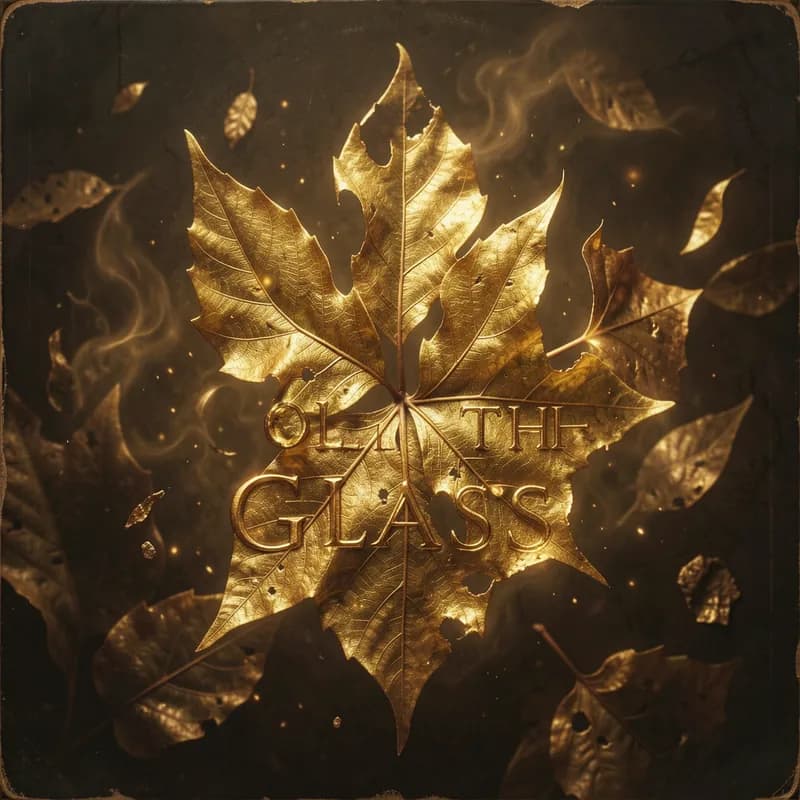 Gold Leaf on the Glass