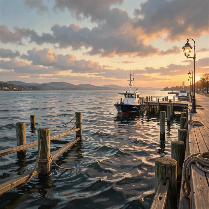 Last Ferry from the Pier