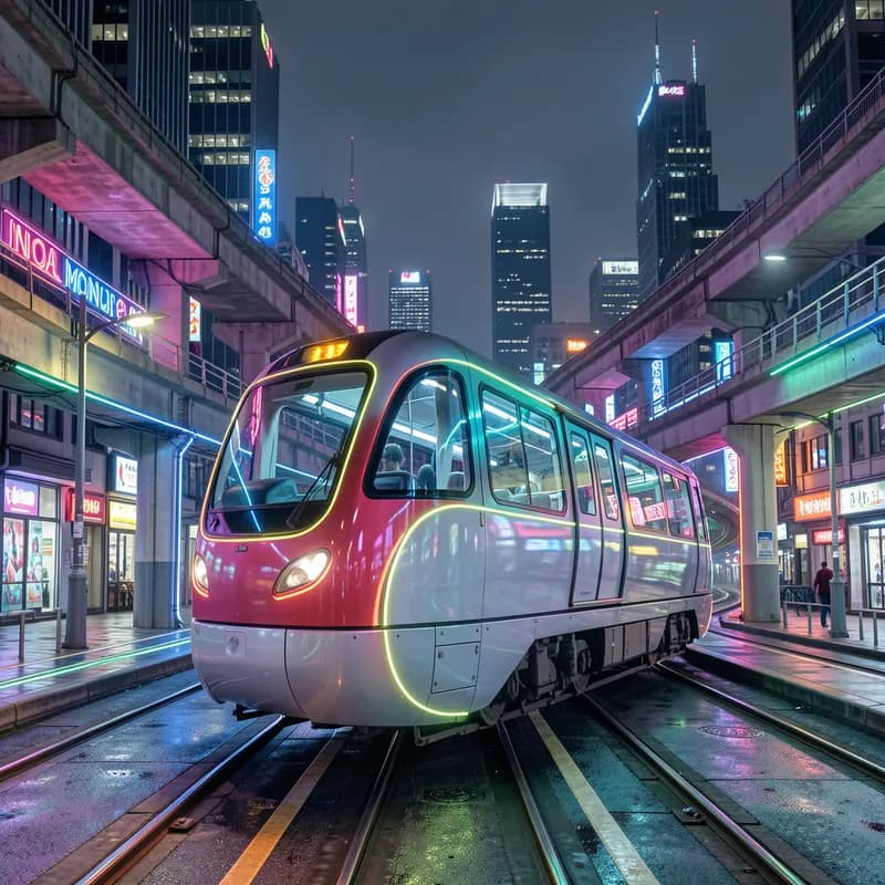 Neon Monorail