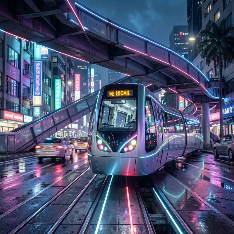 Neon Monorail