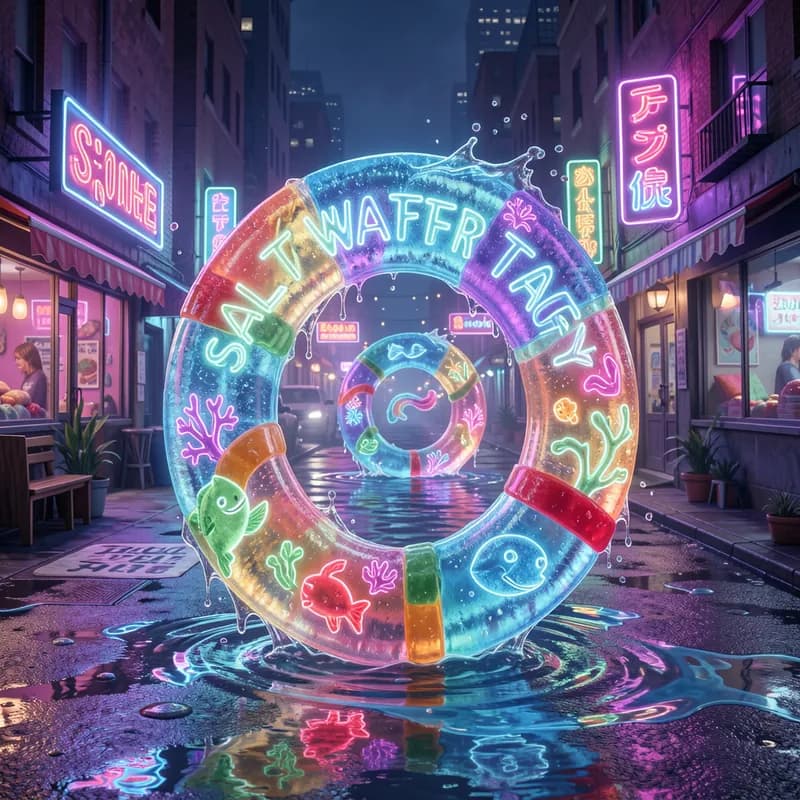 Saltwater Taffy & Neon