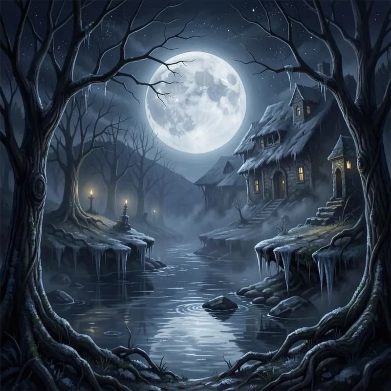 Silver Eyes at Midnight