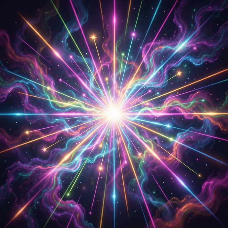 Fluorescent Spark