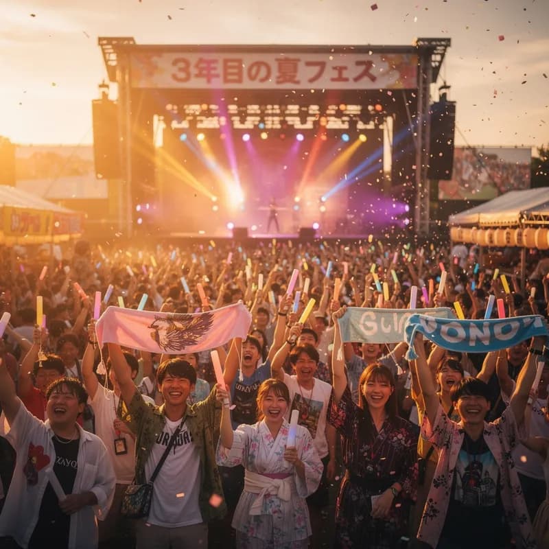 3年目の夏フェス
